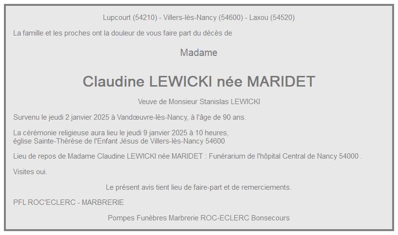 Image Annonce nécrologique