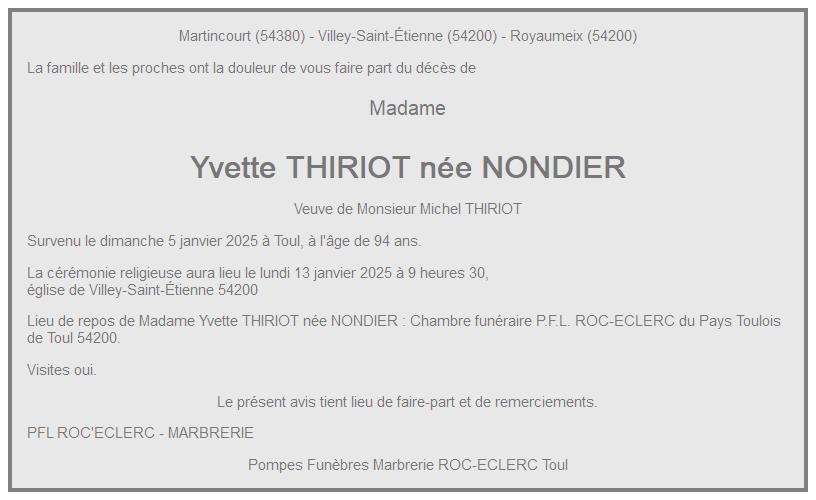Image Annonce nécrologique