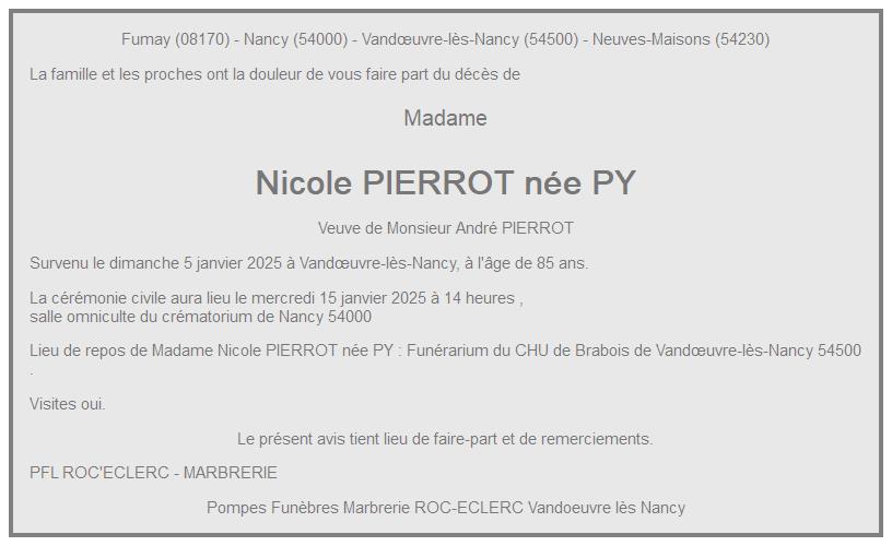Image Annonce nécrologique