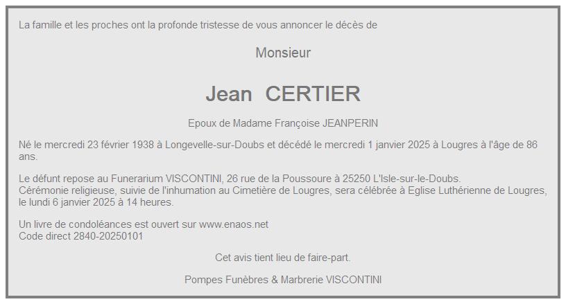 Image Annonce nécrologique