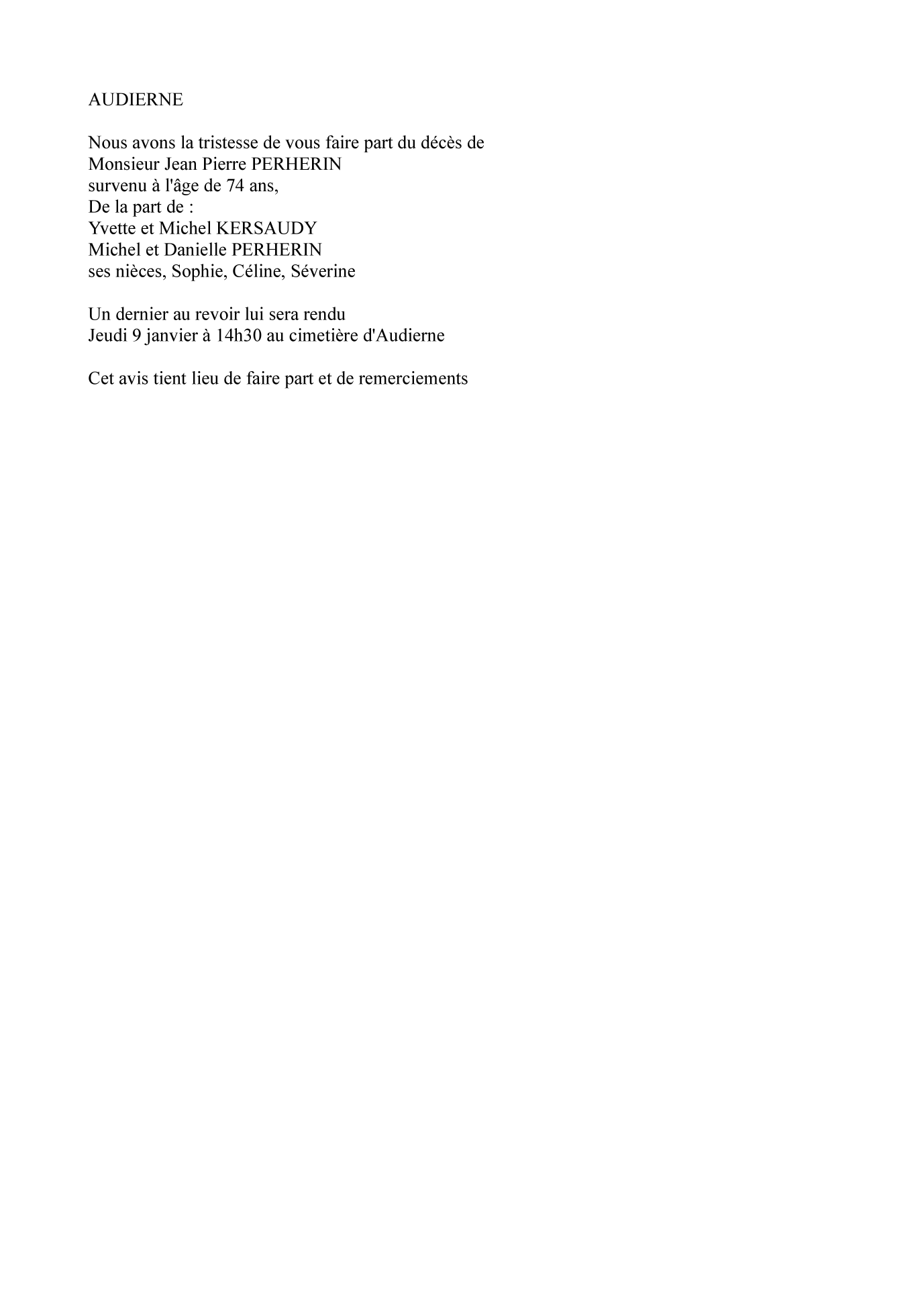 Image Annonce nécrologique