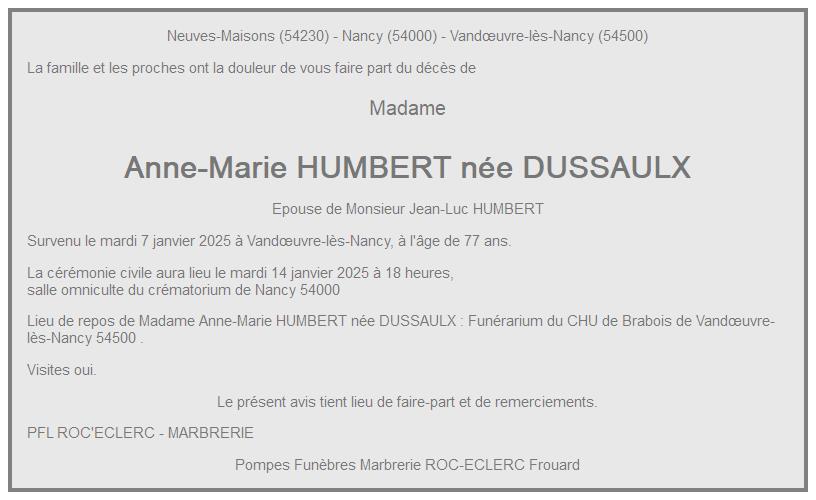 Image Annonce nécrologique