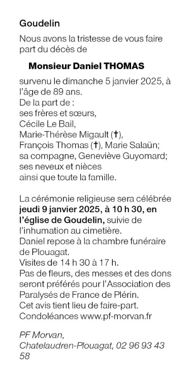 Image Annonce nécrologique