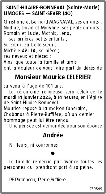 Image Annonce nécrologique