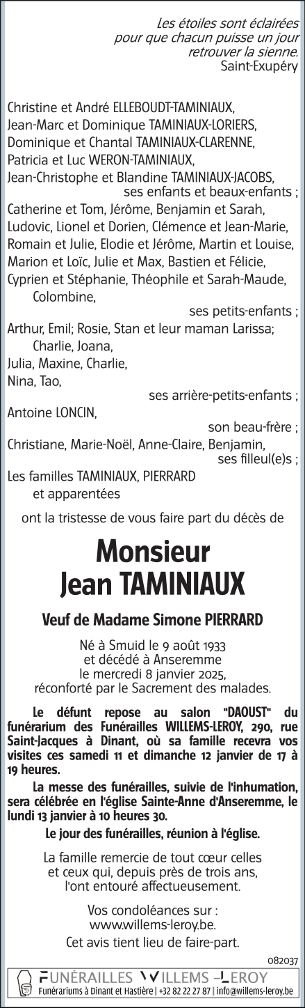 Image Annonce nécrologique