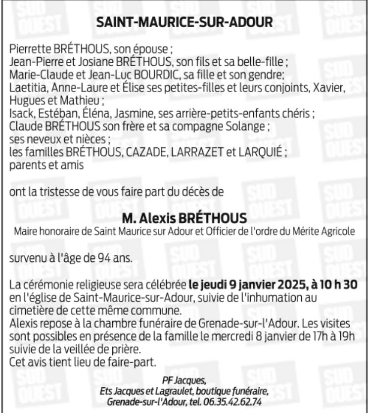 Image Annonce nécrologique