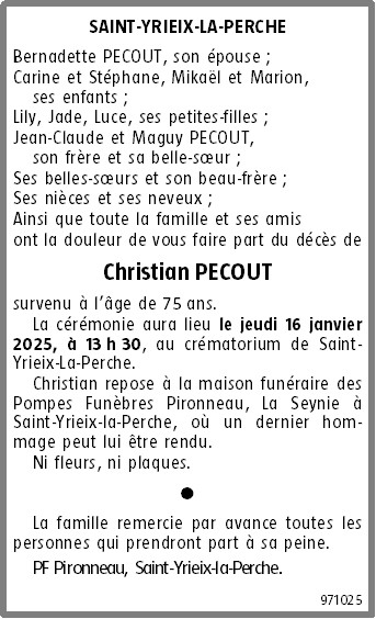 Image Annonce nécrologique