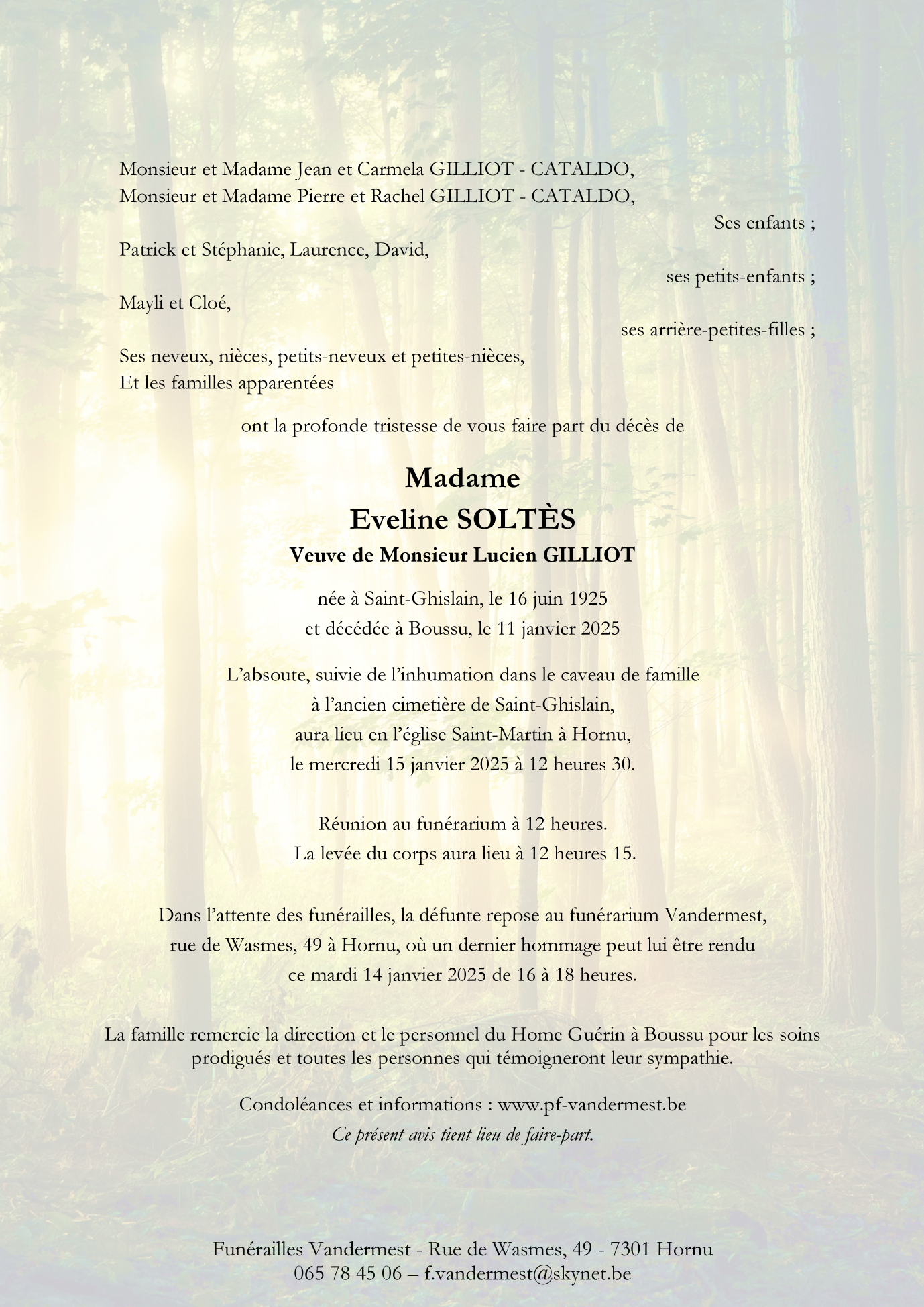 Image Annonce nécrologique