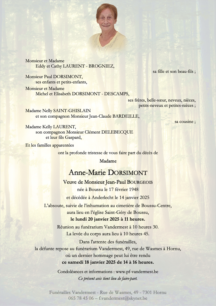 Image Annonce nécrologique