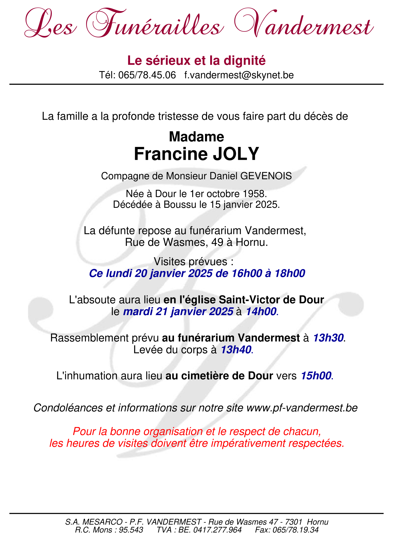 Image Annonce nécrologique