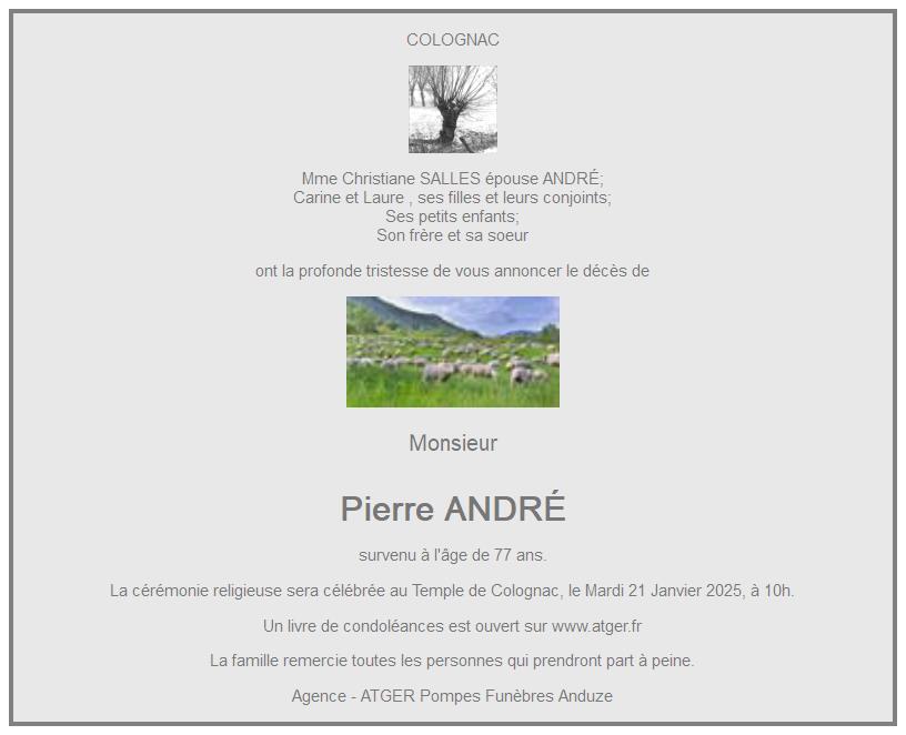 Image Annonce nécrologique