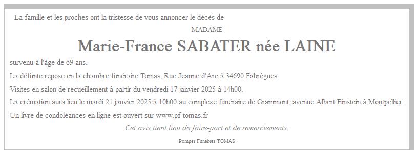 Image Annonce nécrologique