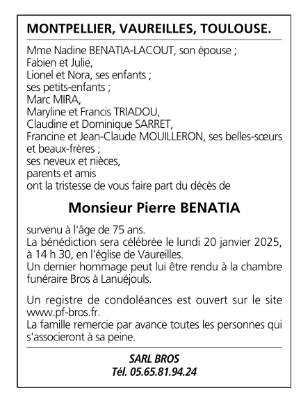 Image Annonce nécrologique