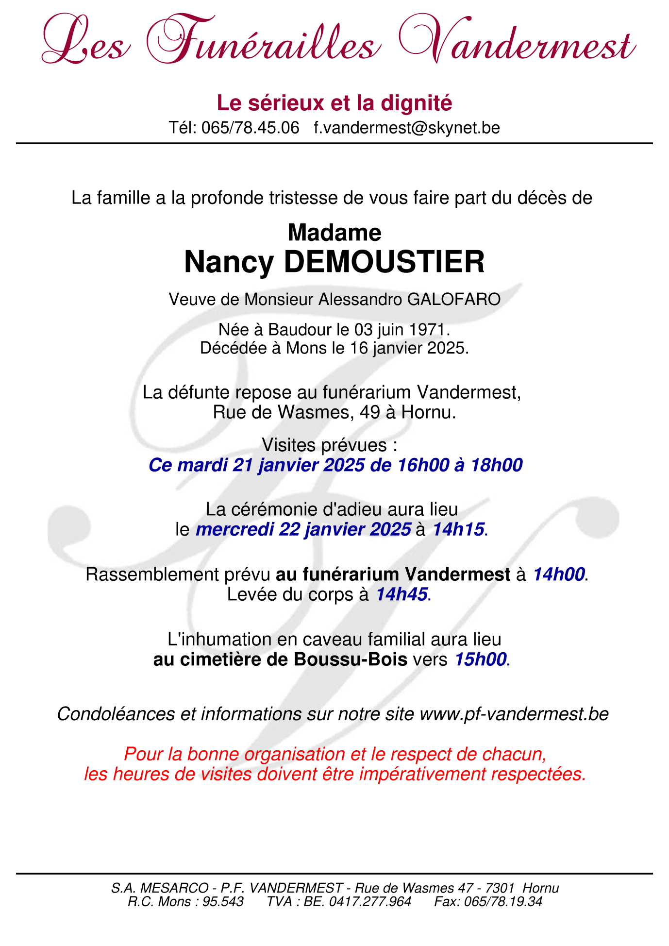 Image Annonce nécrologique