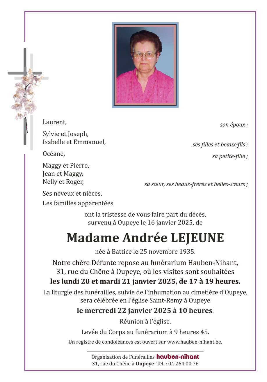 Image Annonce nécrologique