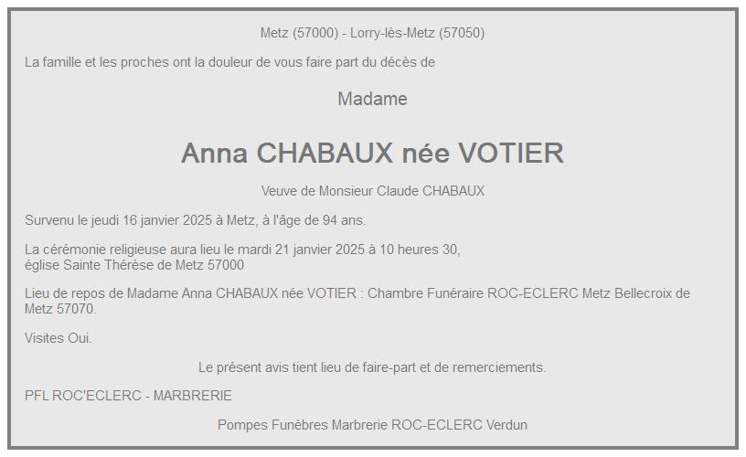 Image Annonce nécrologique