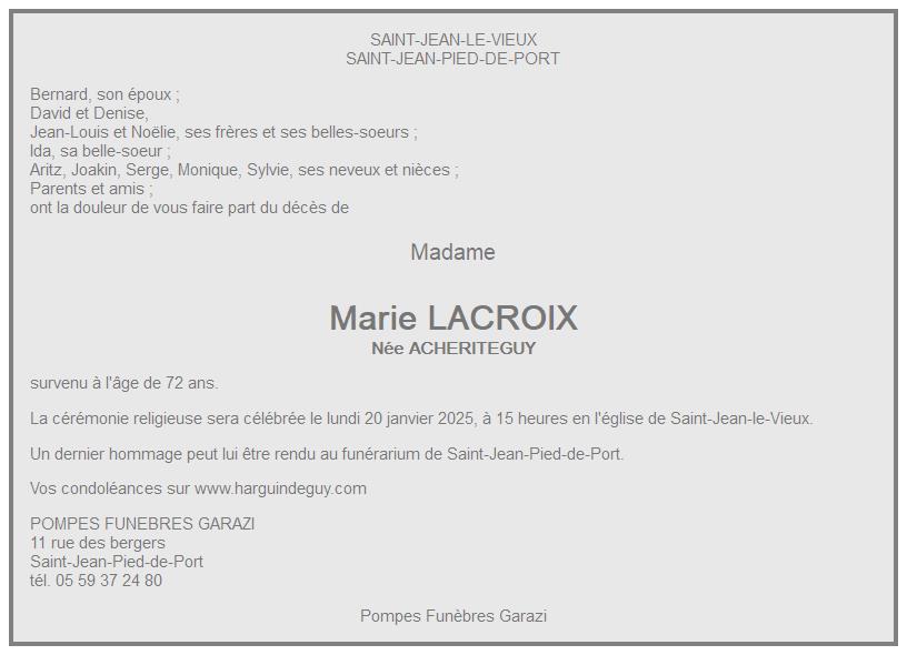 Image Annonce nécrologique