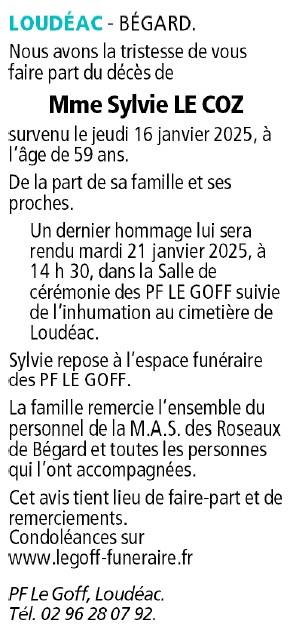 Image Annonce nécrologique