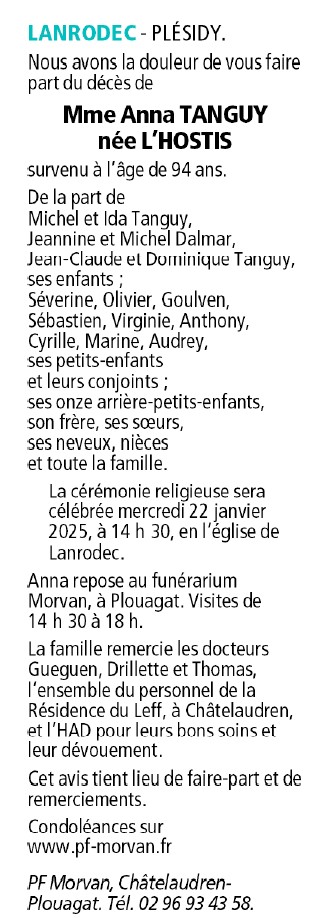 Image Annonce nécrologique