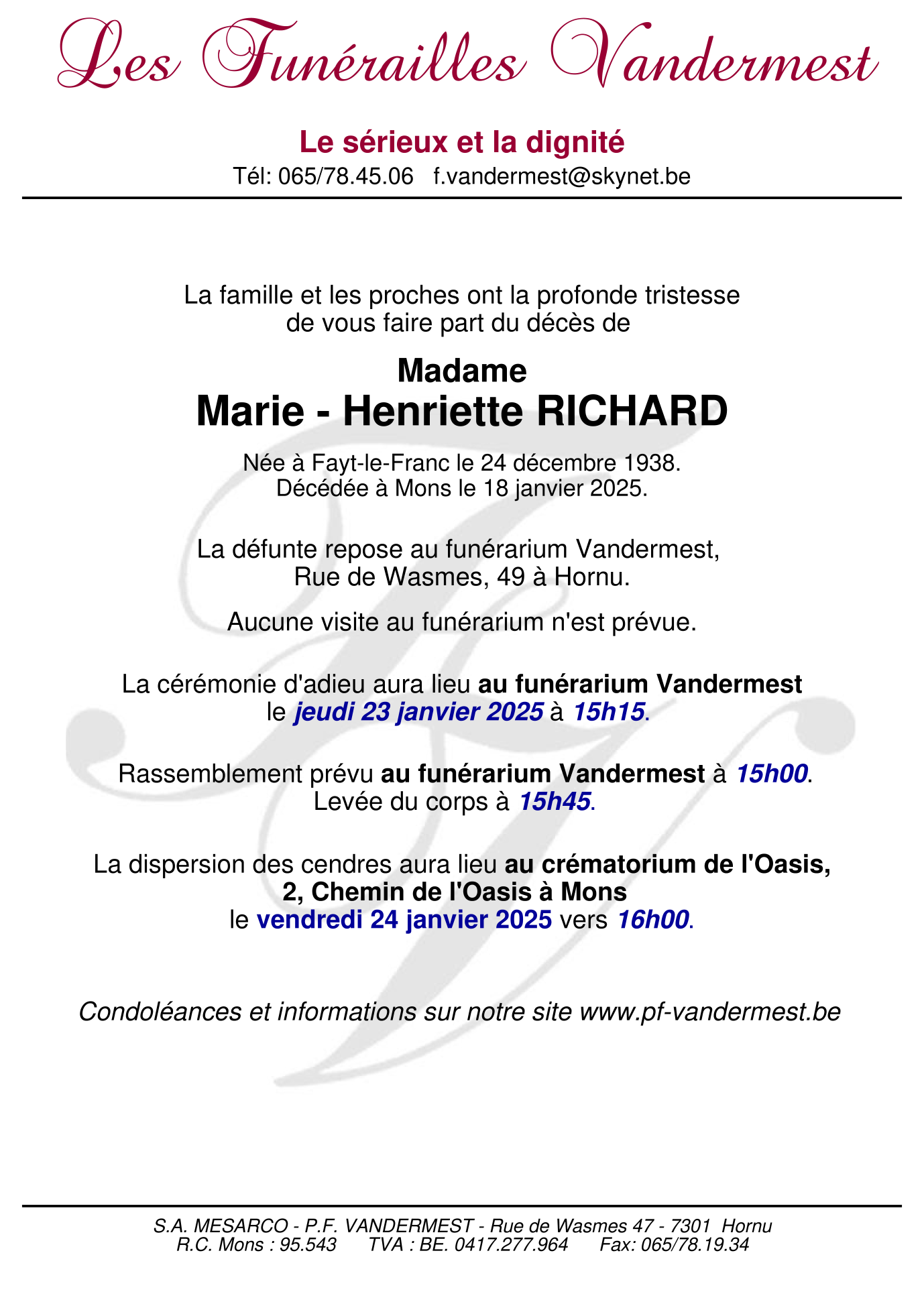 Image Annonce nécrologique