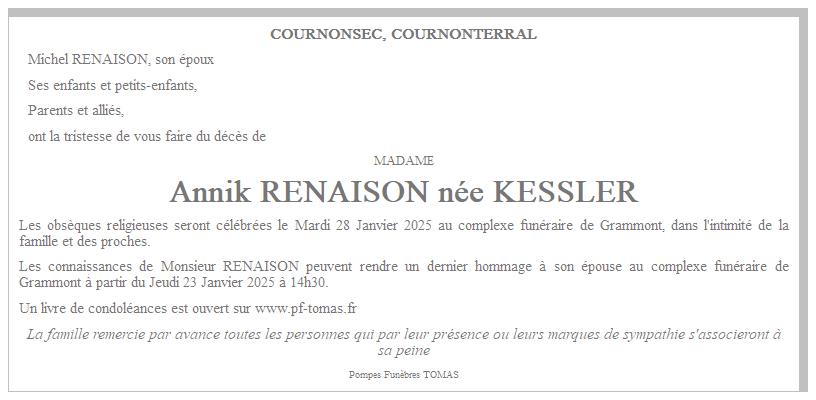 Image Annonce nécrologique