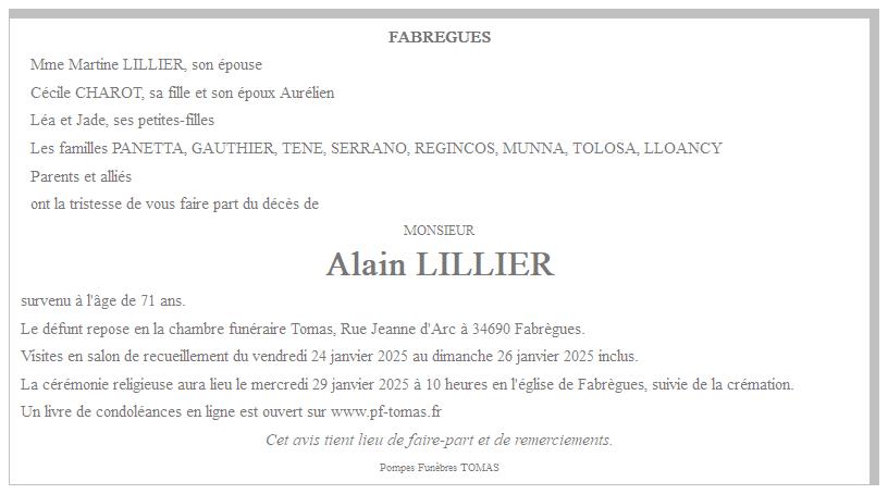 Image Annonce nécrologique