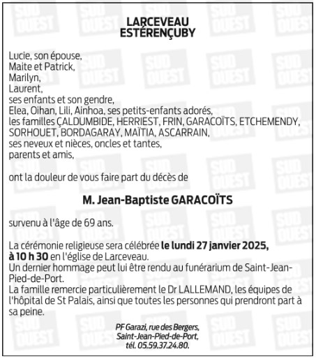Image Annonce nécrologique