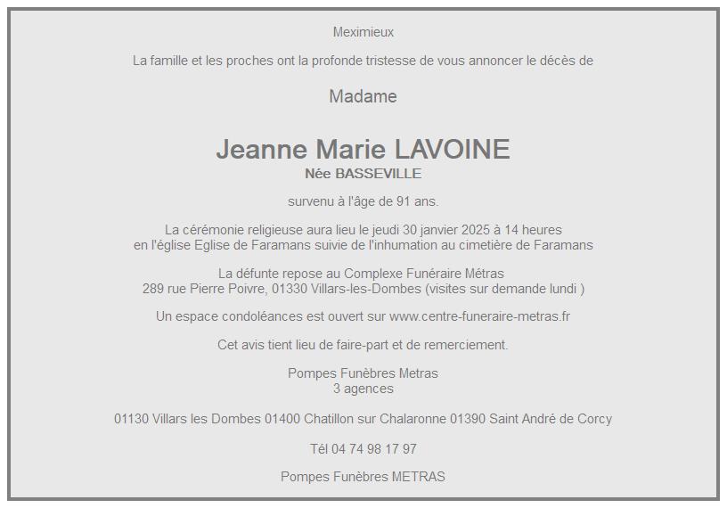 Image Annonce nécrologique