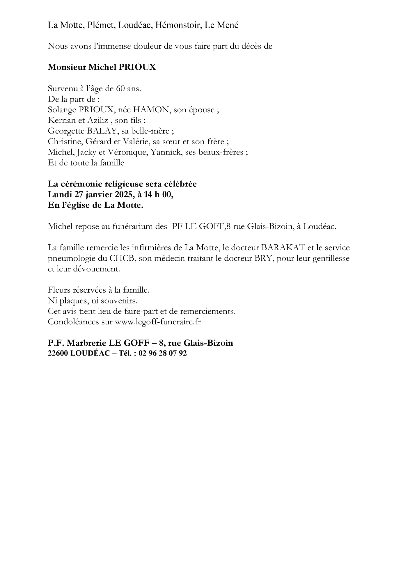 Image Annonce nécrologique