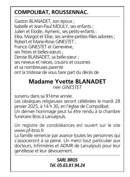 Image Annonce nécrologique