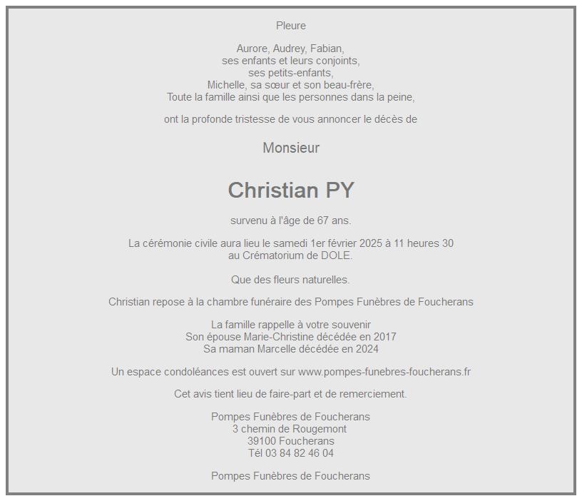 Image Annonce nécrologique