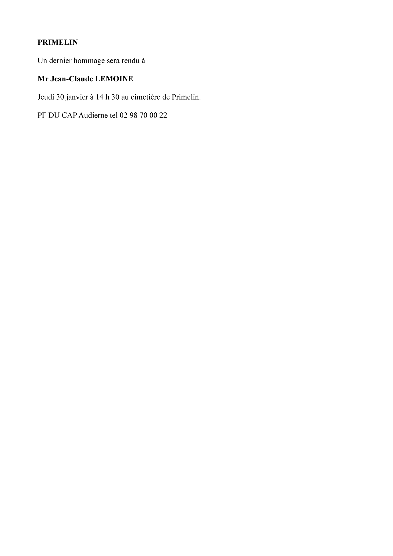Image Annonce nécrologique