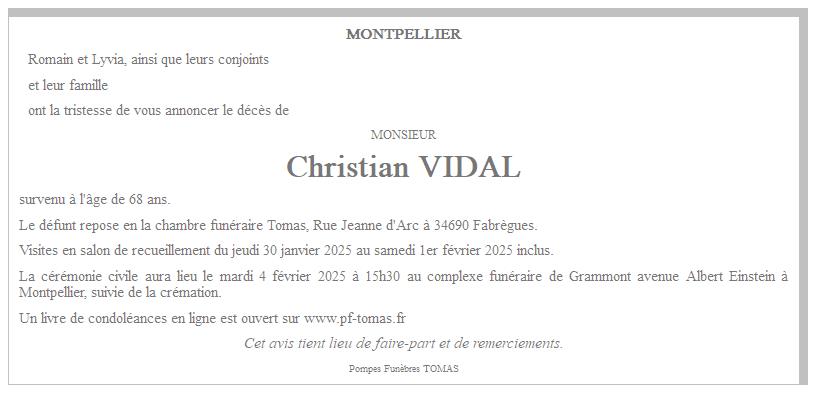 Image Annonce nécrologique
