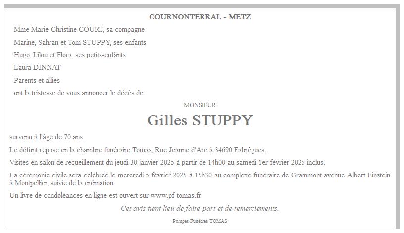 Image Annonce nécrologique
