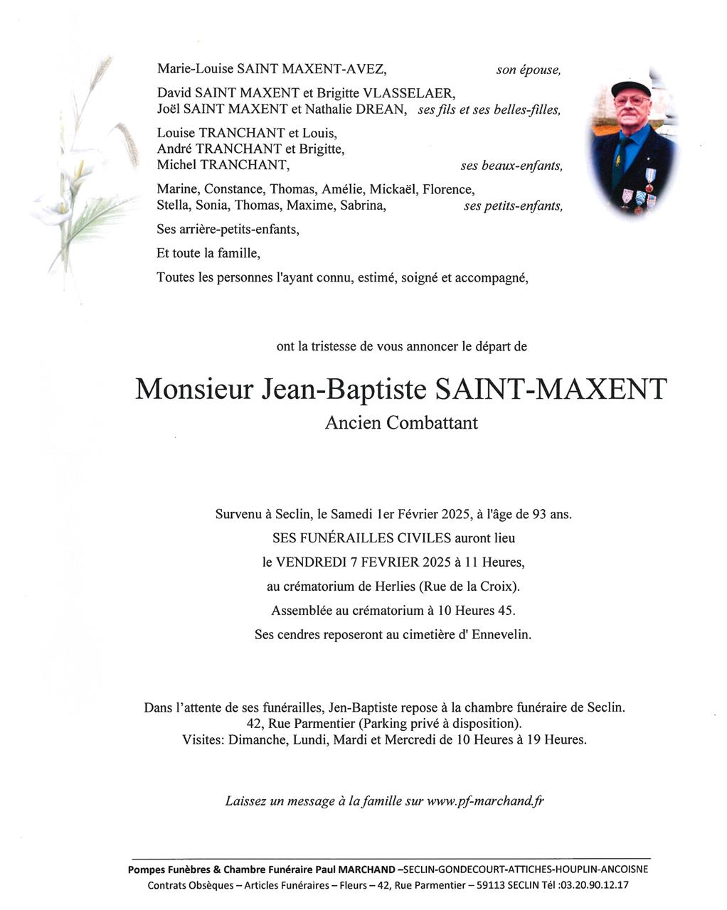 Image Pour voir le faire-part de Jean-Baptiste CLIQUEZ ICI 