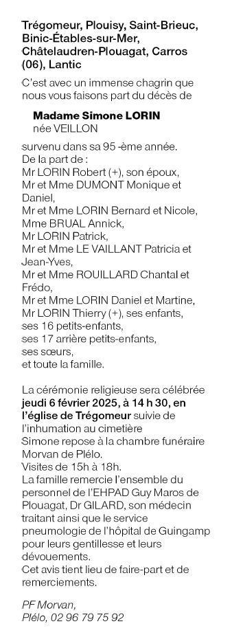 Image Annonce nécrologique
