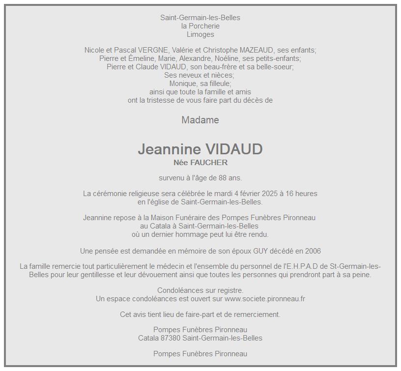 Image Annonce nécrologique