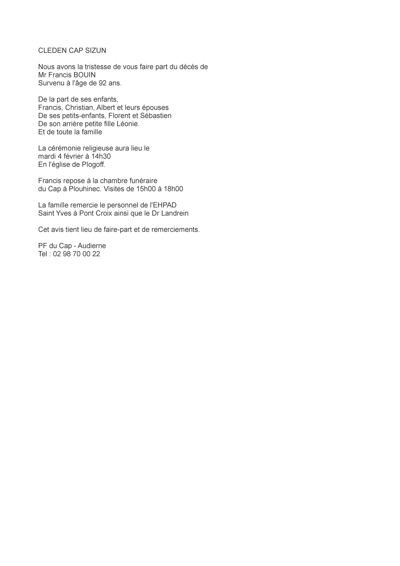 Image Annonce nécrologique