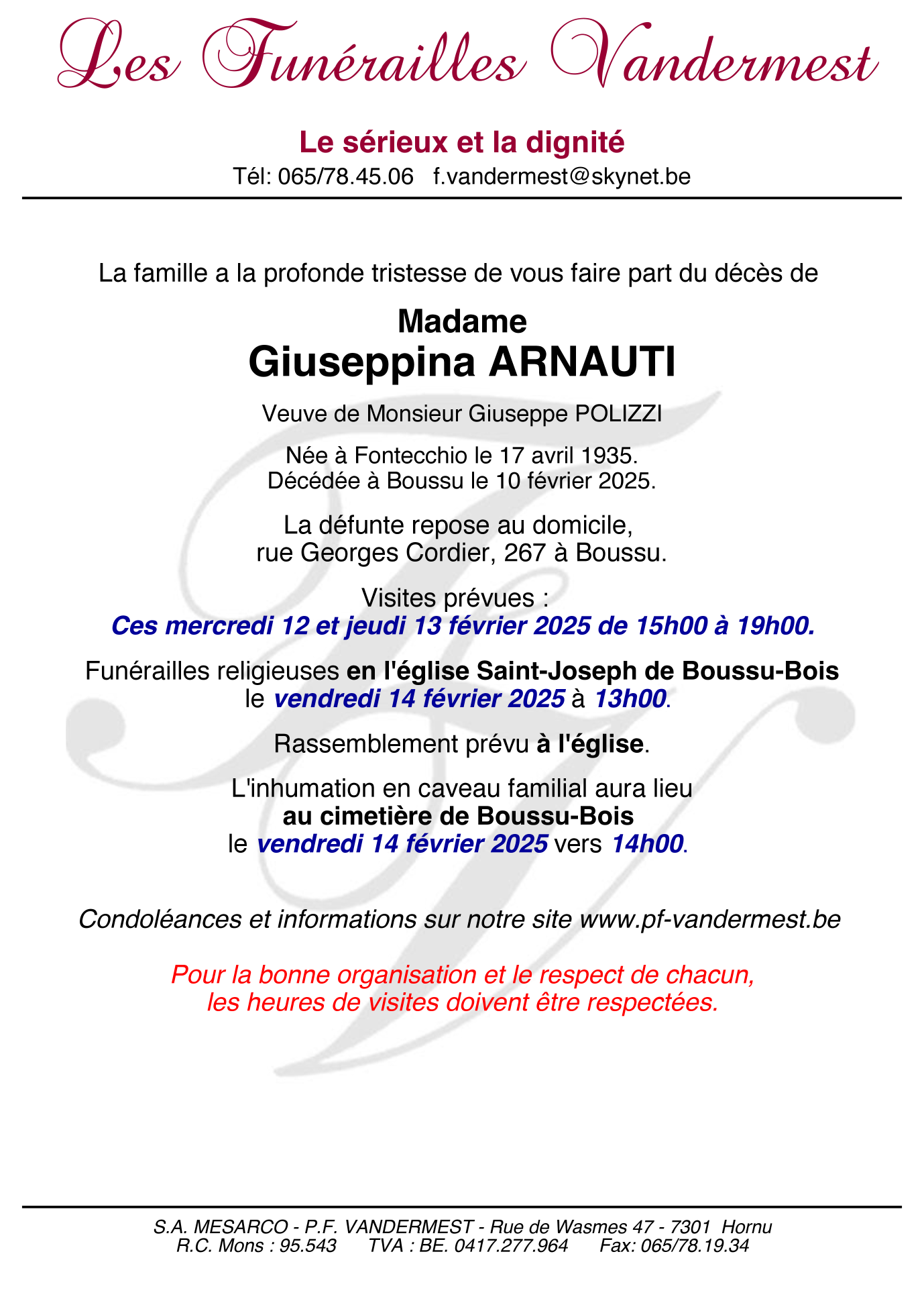 Image Annonce nécrologique
