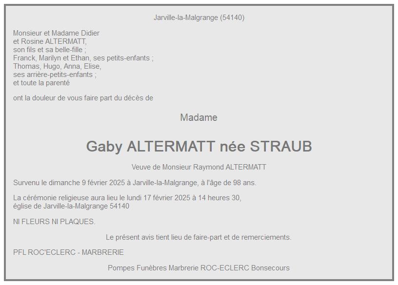 Image Annonce nécrologique