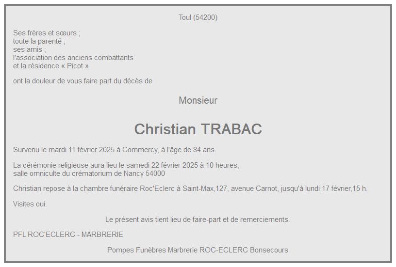 Image Annonce nécrologique