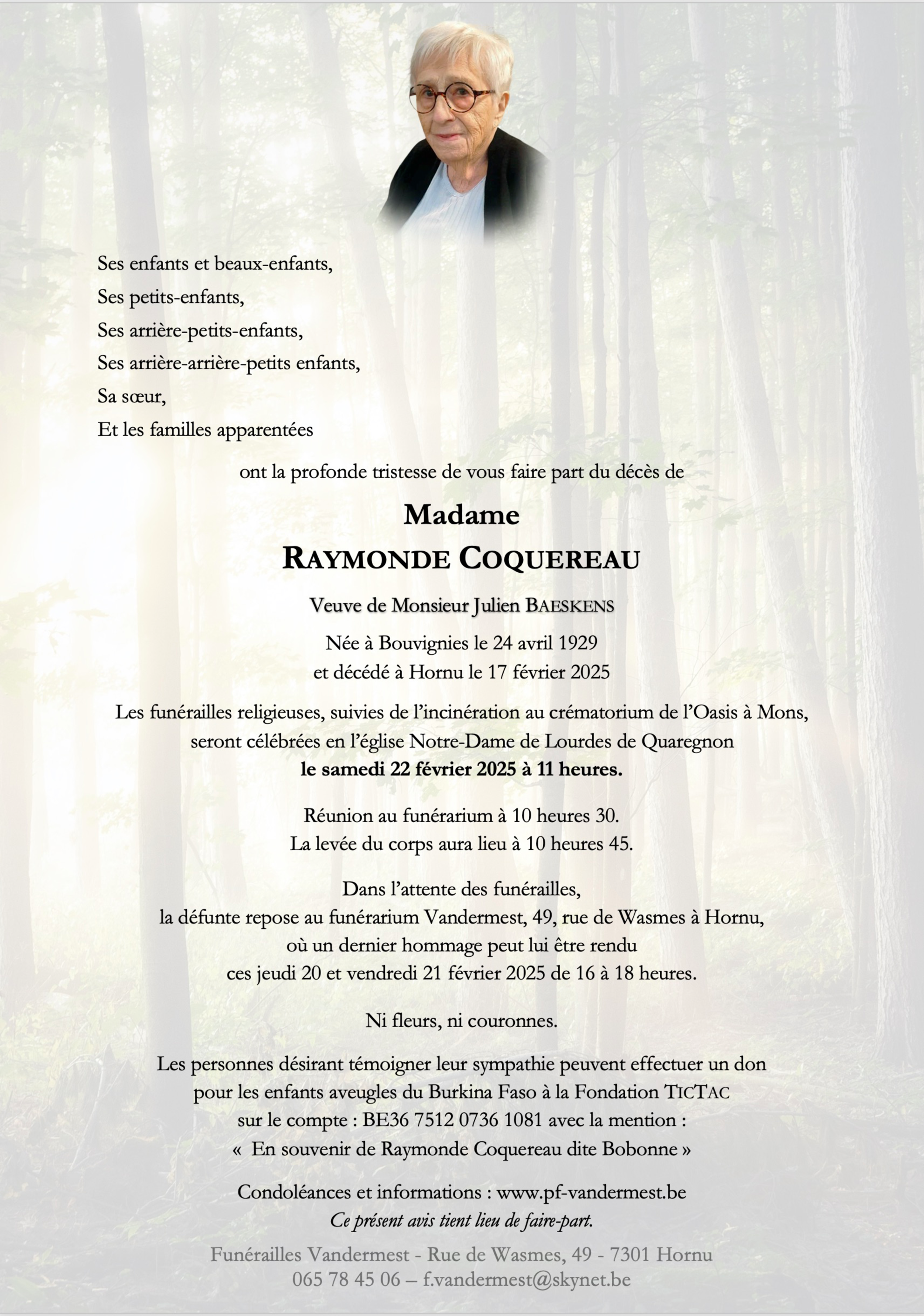 Image Annonce nécrologique