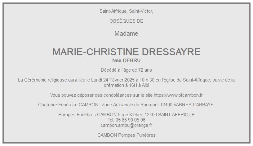 Image Annonce nécrologique