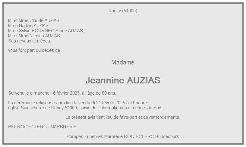 Image Annonce nécrologique