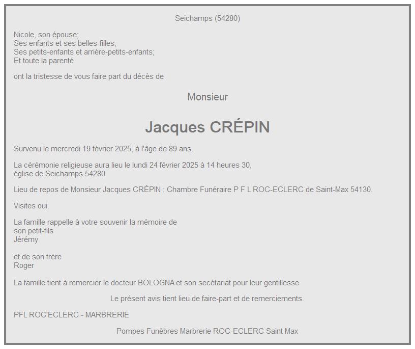 Image Annonce nécrologique