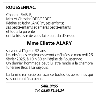 Image Annonce nécrologique
