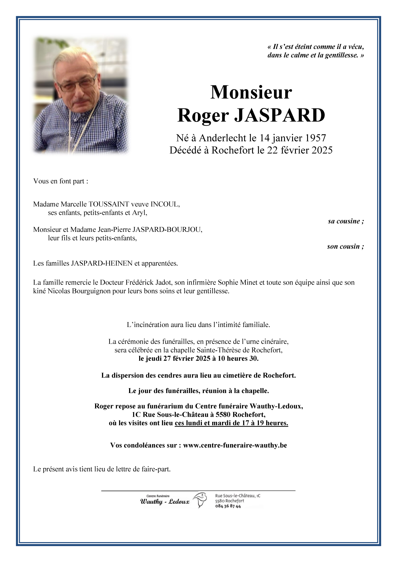Image Annonce nécrologique