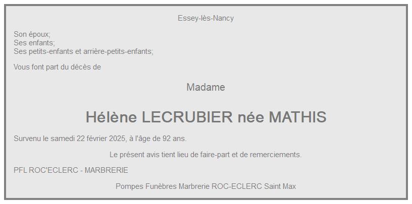 Image Annonce nécrologique