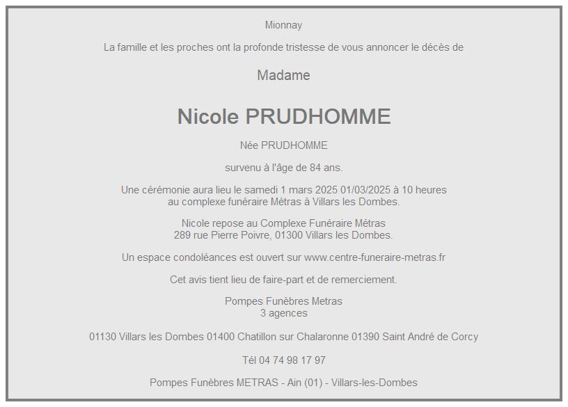 Image Annonce nécrologique