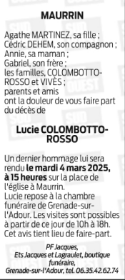 Image Annonce nécrologique